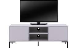 Goossens basic tv meubel madrid grijs melamine - 8231295-goossens-basic-madrid-tv-meubel-melamine-bruin-01