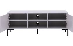 Goossens basic tv meubel madrid grijs melamine - 8231295-goossens-basic-madrid-tv-meubel-melamine-bruin-05