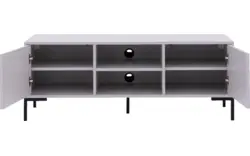 Goossens basic tv meubel madrid grijs melamine - 8231295-goossens-basic-madrid-tv-meubel-melamine-bruin-05