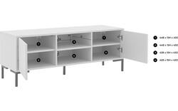 Goossens basic tv meubel madrid zwart melamine - 8230285-10