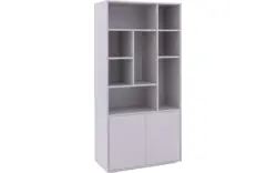 Goossens basic buffetkast madrid grijs melamine - 8231297-goossens-basic-madrid-buffetkast-melamine-01