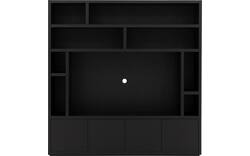 Goossens tv meubel barcelona zwart eiken - 8231367-05