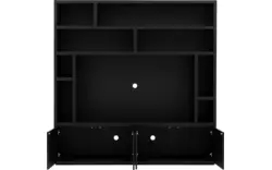 Goossens tv meubel barcelona zwart eiken - 8231367-05