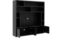 Goossens tv meubel barcelona zwart eiken - 8231367-05