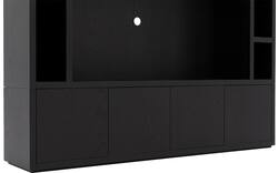Goossens tv meubel barcelona zwart eiken - 8231367-05