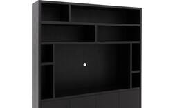 Goossens tv meubel barcelona zwart eiken - 8231367-05