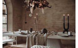 Goossens eettafel stone wit beton - 8230203-02