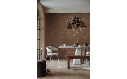 Goossens eettafel stone wit beton - 8230203-02