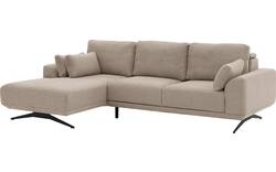 Goossens excellent loungebank princess beige stof - 8231518-01
