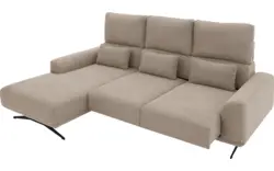 Goossens excellent loungebank princess beige stof - 8231518-01