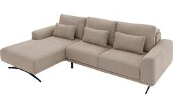 Goossens excellent loungebank princess beige stof - 8231518-01