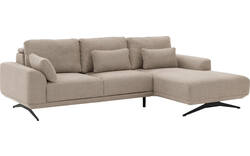 Goossens excellent loungebank princess beige stof - 8231518-gespiegeld-01