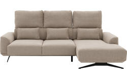 Goossens excellent loungebank princess beige stof - 8231518-gespiegeld-01