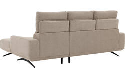 Goossens excellent loungebank princess beige stof - 8231518-gespiegeld-01
