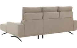 Goossens excellent loungebank princess beige stof - 8231518-gespiegeld-01