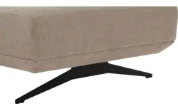 Goossens excellent loungebank princess beige stof - 8231518-gespiegeld-01