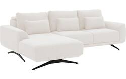 Goossens excellent loungebank princess wit stof - 8231519-01