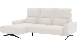 Goossens excellent loungebank princess wit stof - 8231519-01