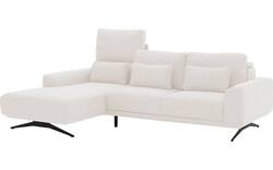 Goossens excellent loungebank princess wit stof - 8231519-01