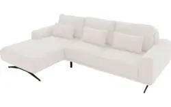 Goossens excellent loungebank princess wit stof - 8231519-01