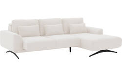 Goossens excellent loungebank princess wit stof - 8231519-gespiegeld-01