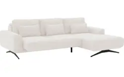 Goossens excellent loungebank princess wit stof - 8231519-gespiegeld-01