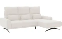 Goossens excellent loungebank princess wit stof - 8231519-gespiegeld-01