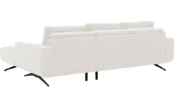 Goossens excellent loungebank princess wit stof - 8231519-gespiegeld-01