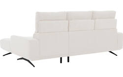 Goossens excellent loungebank princess wit stof - 8231519-gespiegeld-01