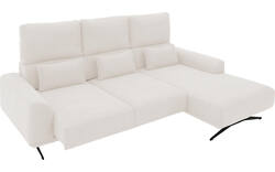Goossens excellent loungebank princess wit stof - 8231519-gespiegeld-01
