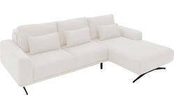 Goossens excellent loungebank princess wit stof - 8231519-gespiegeld-01