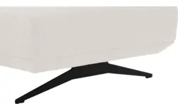 Goossens excellent loungebank princess wit stof - 8231519-gespiegeld-01