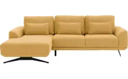 Goossens excellent loungebank princess geel stof - 8231520-01