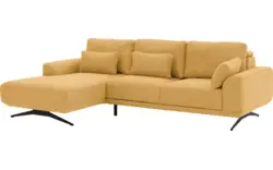 Goossens excellent loungebank princess geel stof - 8231520-01