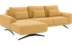 Goossens excellent loungebank princess geel stof - 8231520-01