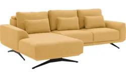 Goossens excellent loungebank princess geel stof - 8231520-01