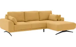 Goossens excellent loungebank princess geel stof - 8231520-gespiegeld-01