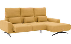 Goossens excellent loungebank princess geel stof - 8231520-gespiegeld-01