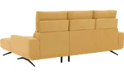 Goossens excellent loungebank princess geel stof - 8231520-gespiegeld-01