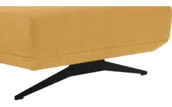 Goossens excellent loungebank princess geel stof - 8231520-gespiegeld-01