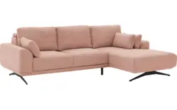 Goossens excellent loungebank princess roze stof - 8231521-gespiegeld-01