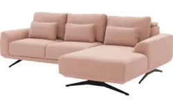 Goossens excellent loungebank princess roze stof - 8231521-gespiegeld-01
