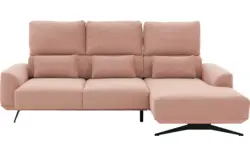 Goossens excellent loungebank princess roze stof - 8231521-gespiegeld-01
