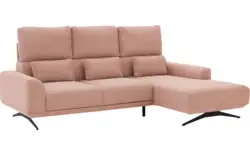 Goossens excellent loungebank princess roze stof - 8231521-gespiegeld-01
