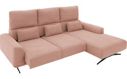 Goossens excellent loungebank princess roze stof - 8231521-gespiegeld-01