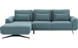 Goossens excellent loungebank princess blauw stof - 8231522-01