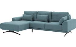 Goossens excellent loungebank princess blauw stof - 8231522-02
