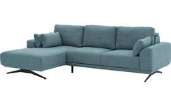 Goossens excellent loungebank princess blauw stof - 8231522-01