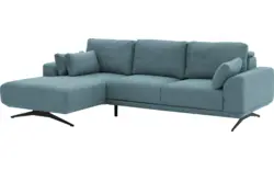 Goossens excellent loungebank princess blauw stof - 8231522-01