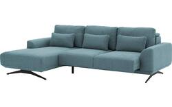 Goossens excellent loungebank princess blauw stof - 8231522-01